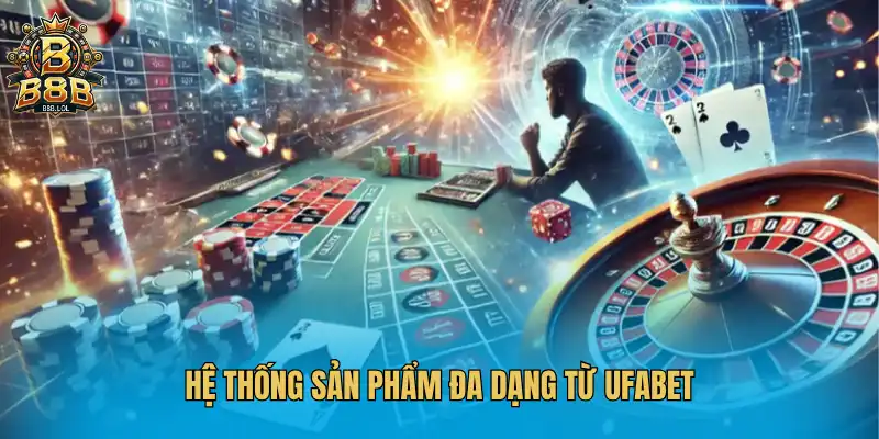 Hệ thống sản phẩm đa dạng từ UFABET
